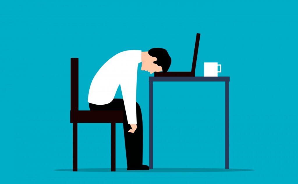exhausted-employee Umor na poslu nije retka pojava u modernim korporacijama